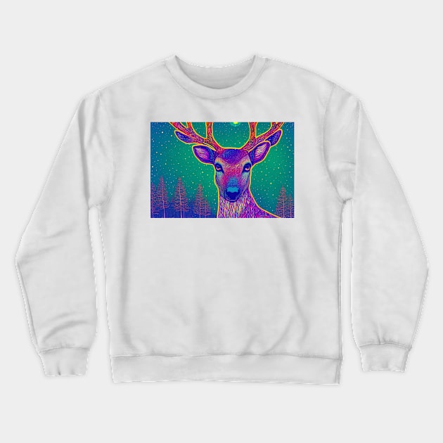 Oh, Deer! Crewneck Sweatshirt by rachelboucher